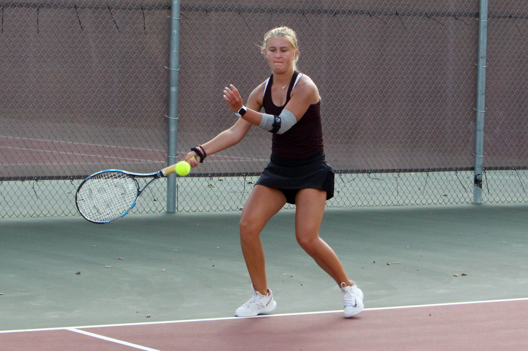 Chippewa Falls at Menomonie girls tennis 9-3-19